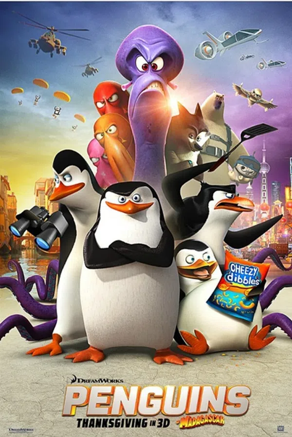 Xem Phim Biệt đội cánh cụt vùng Madagascar Vietsub HD Online