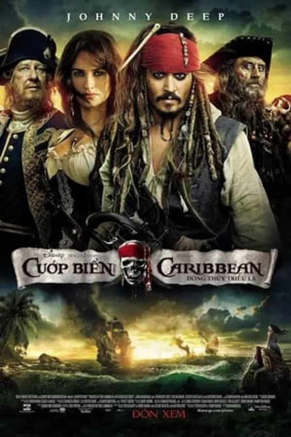 Poster phim Cướp Biển Vùng Caribbean: Suối Nguồn Tươi Trẻ trên Xem Phim Fun