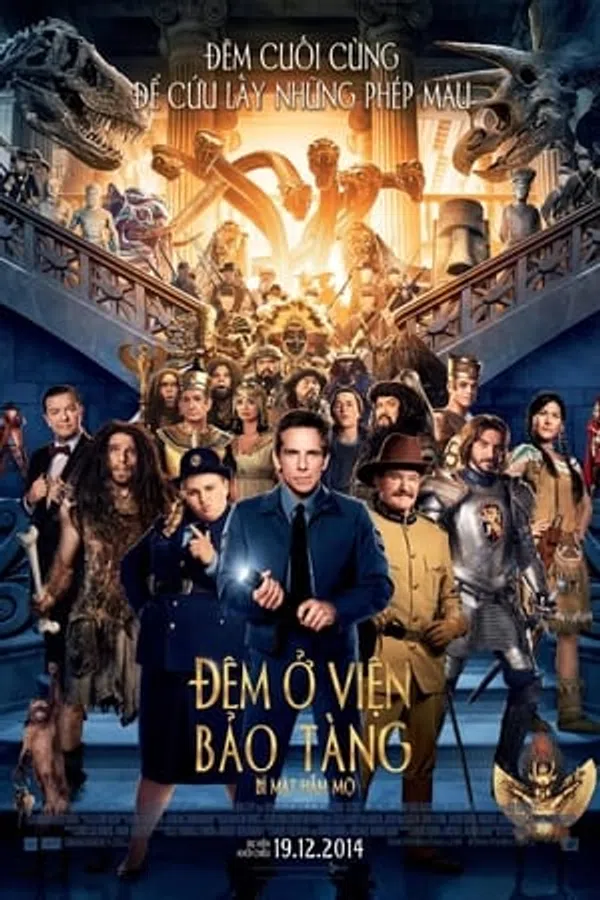 Poster phim Đêm Ở Viện Bảo Tàng: Bí Mật Hầm Mộ trên Xem Phim Fun
