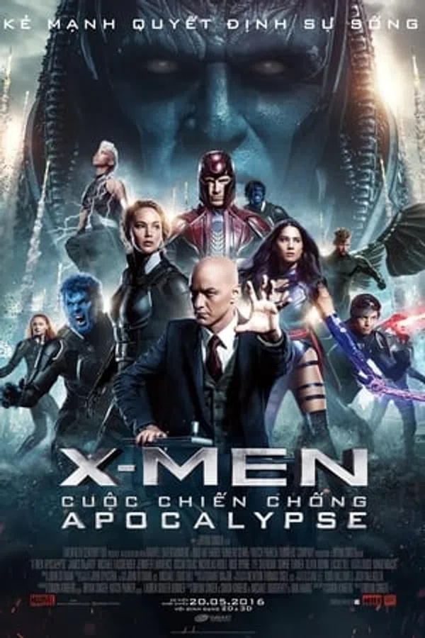 Xem Phim Dị Nhân: Cuộc Chiến Chống Apocalypse Vietsub HD Online
