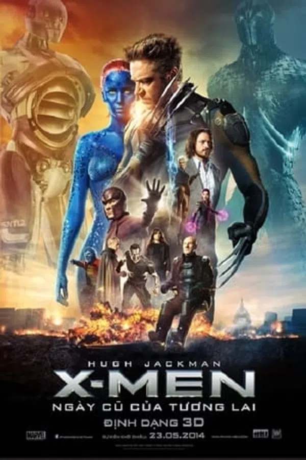 Poster phim Dị Nhân: Ngày Cũ Của Tương Lai trên Xem Phim Fun