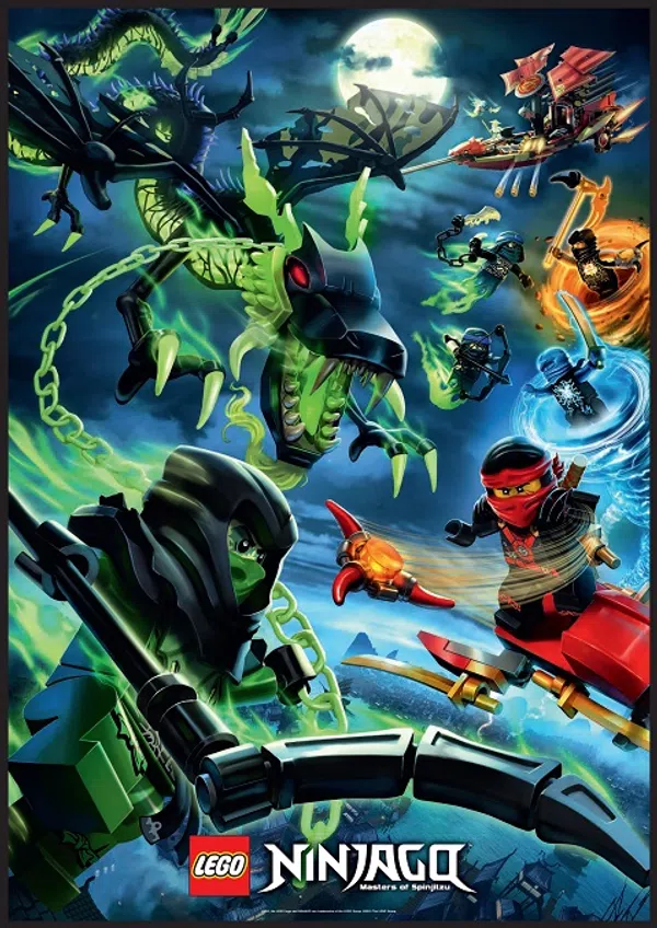 Poster phim LEGO Ninjago: Bí mật cơn lốc Ninjago (Phần 5) trên Xem Phim Fun